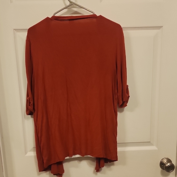 Cardigan Sweater with Flowing Casual Style - Picture 4 of 4